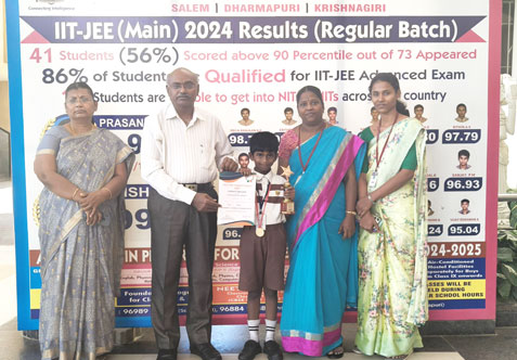 EXCELS AT TECHNO FEST “Success wear preparation and opportunity“. Our students  marked yet another achievement that reflects why we're among the best schools in Salem.