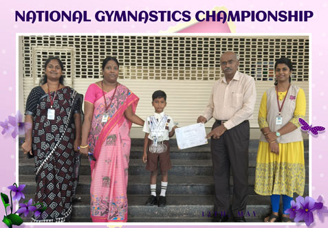 Tiny Tumbler's Big Triumph: Class 1 Student Shines at GYMQUINN 2025!