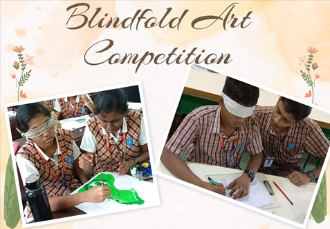 BLINDFOLD ART COMPETITION